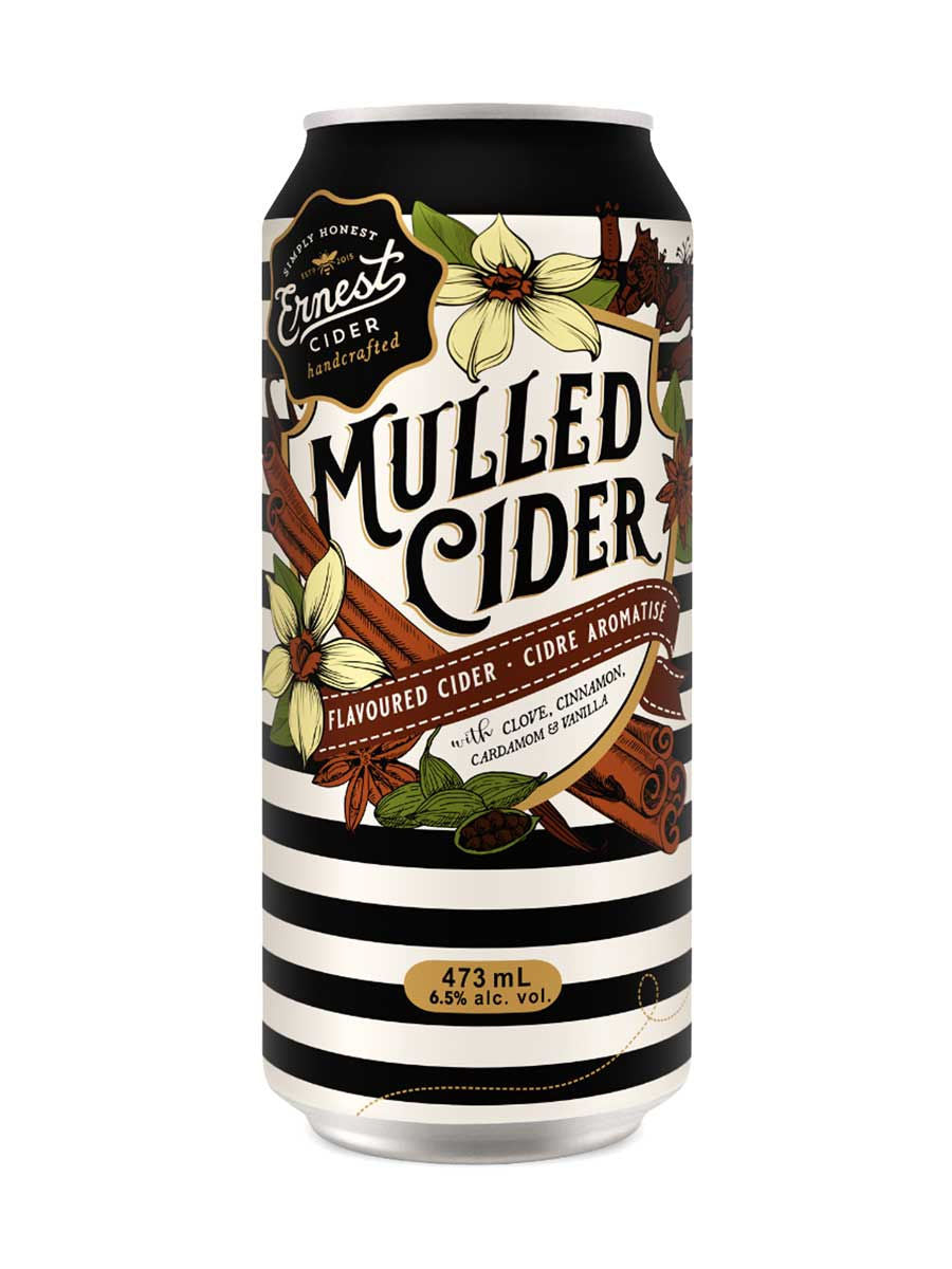 Ernest Mulled Cider 473 mL can