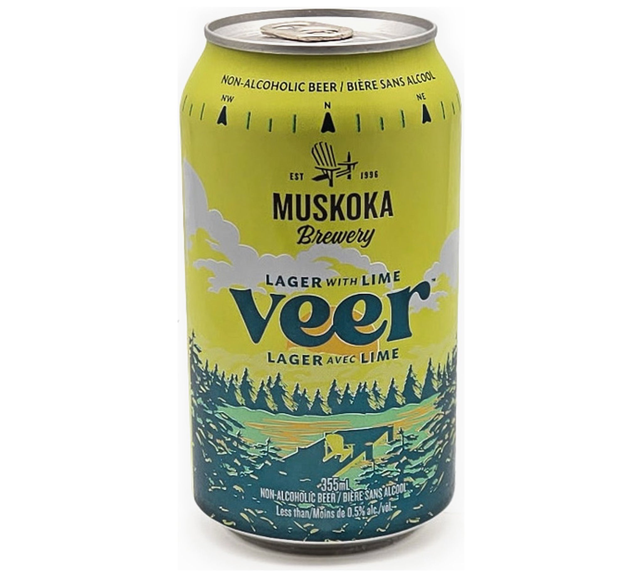 Veer Lager with Lime by Muskoka Brewery