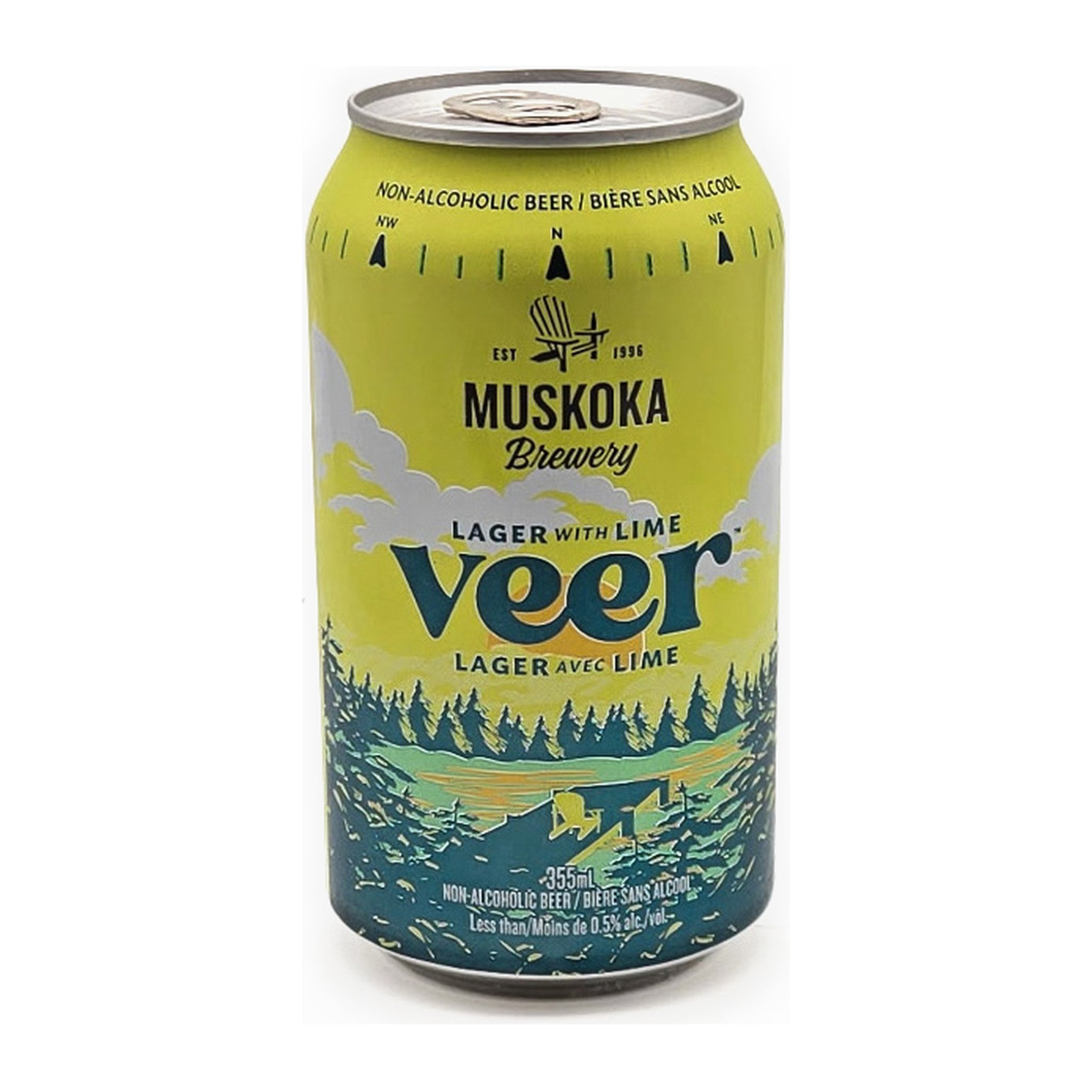 Veer Lager with Lime by Muskoka Brewery