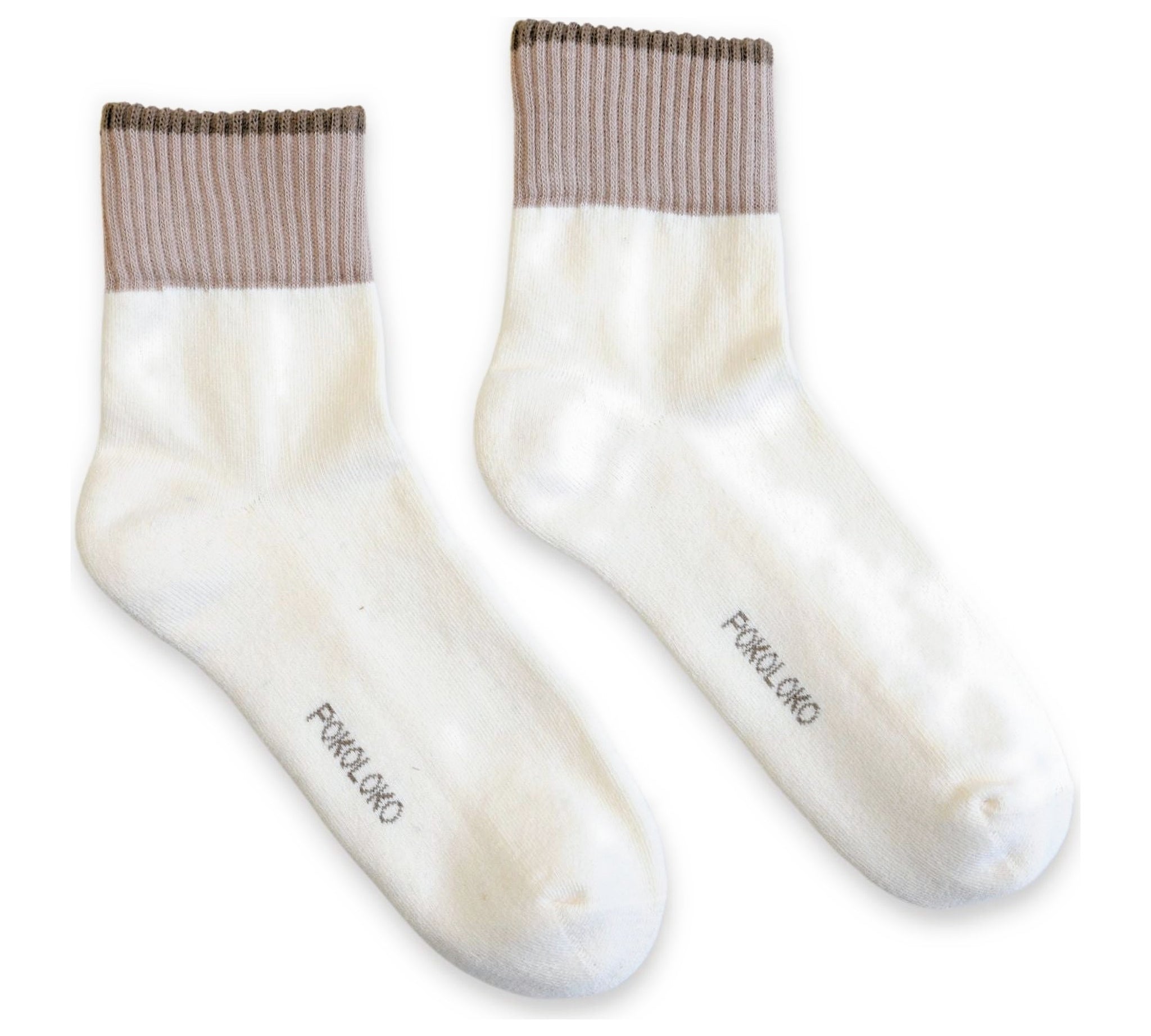 Block Pima Socks by Pokoloko