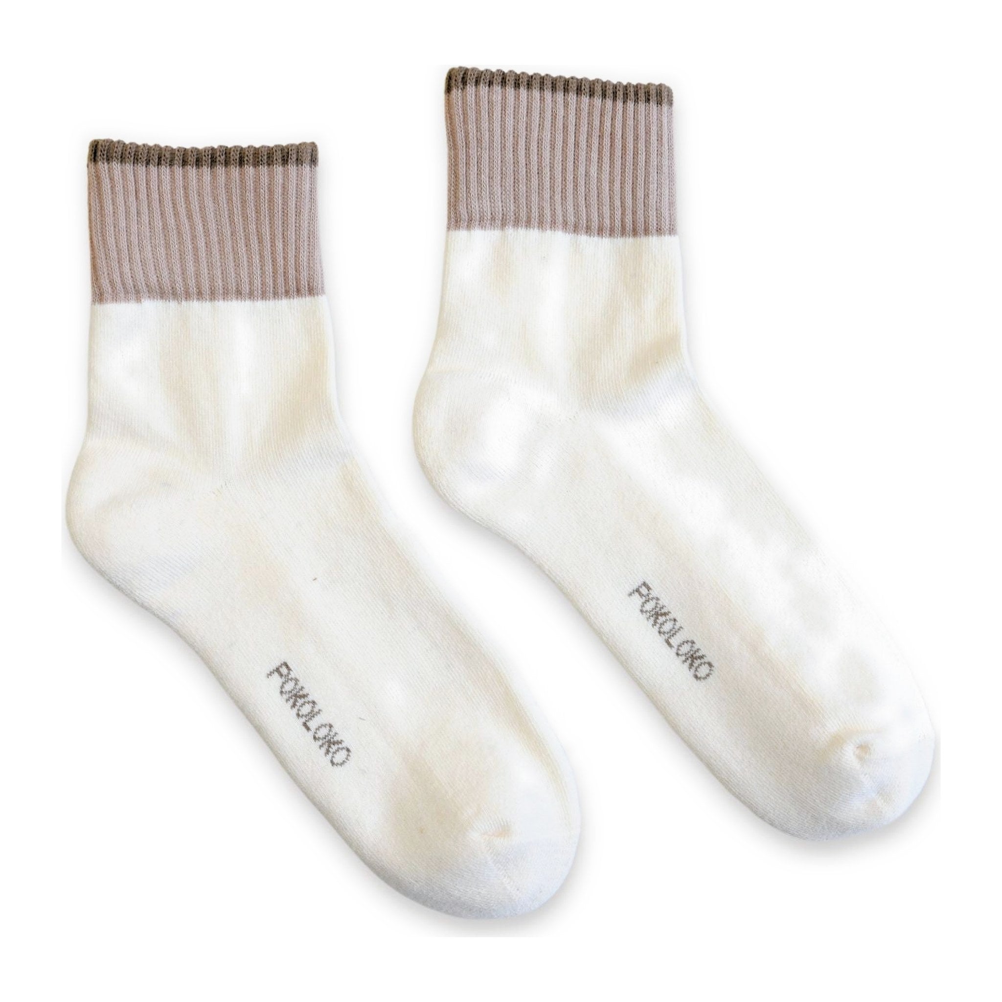 Block Pima Socks by Pokoloko