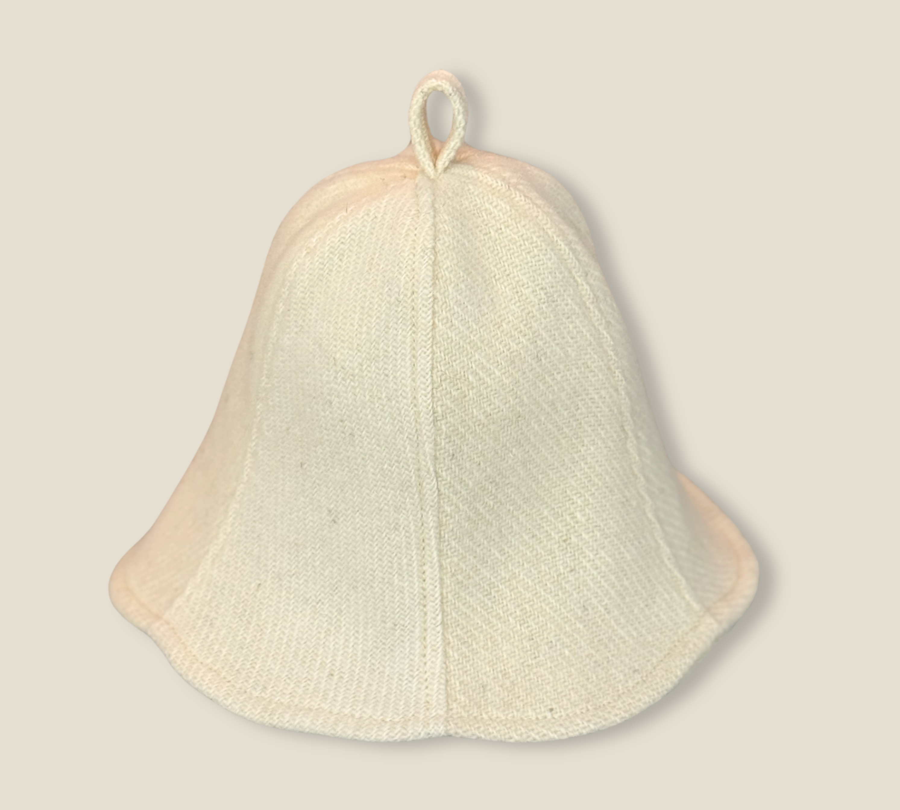 Pure Canadian Woven Wool Sauna Hat