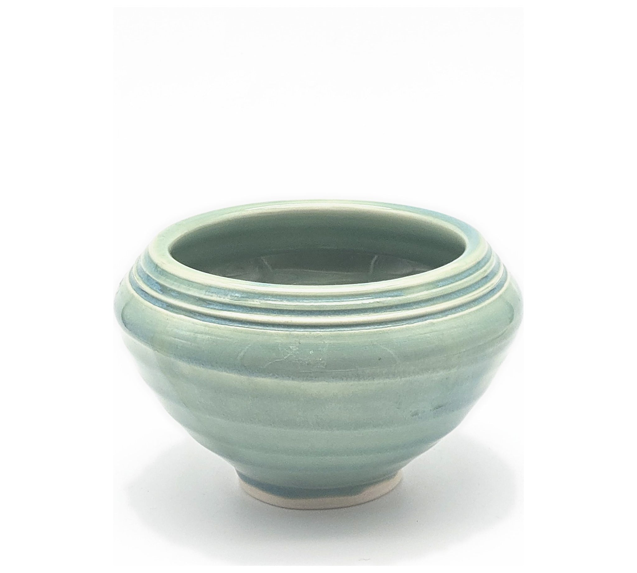 Bowl - Green Collection by Sandi Dunkelman Pottery