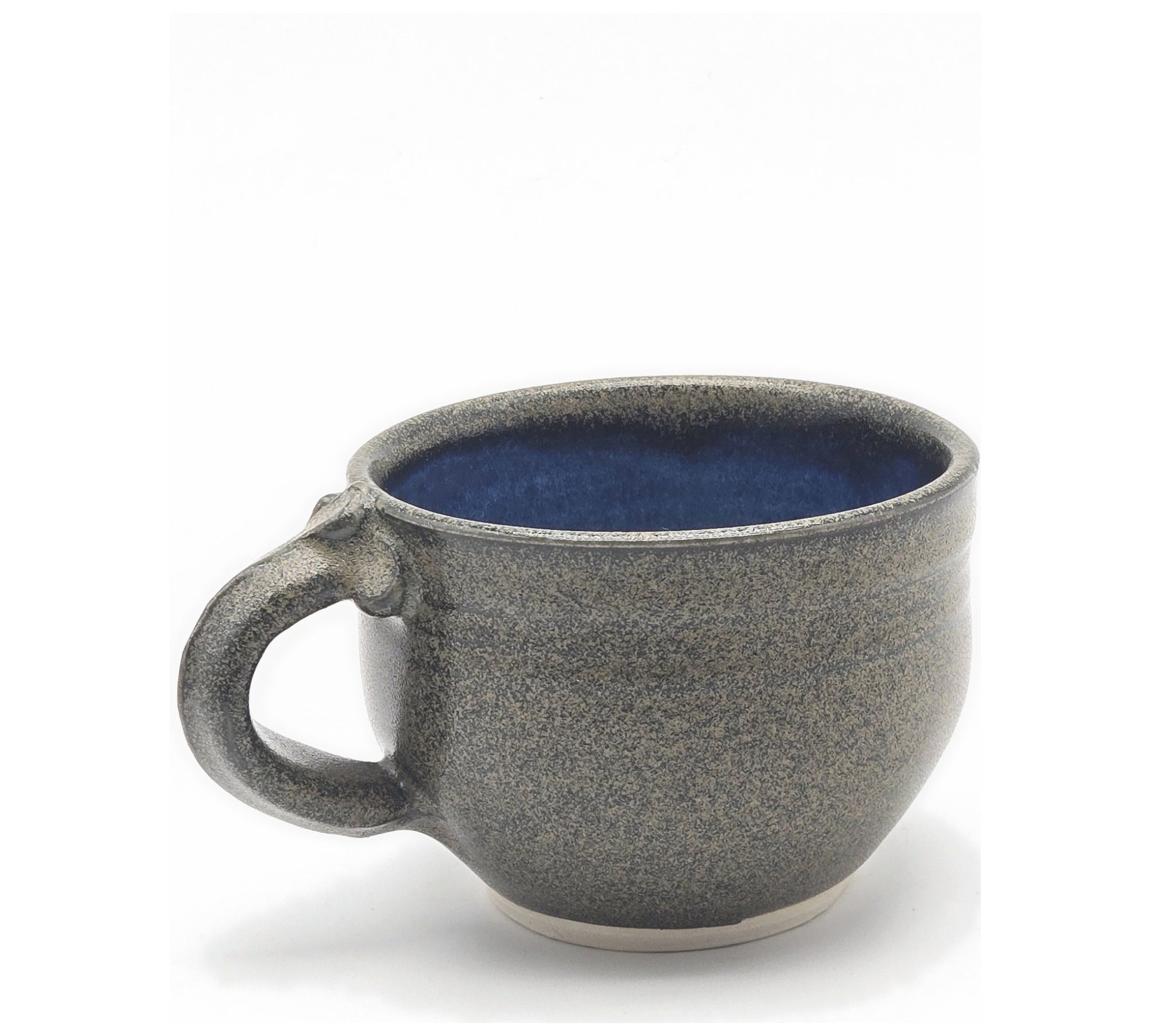 Espresso Cup - Blue & Moss Collection by Sandi Dunkelman Pottery