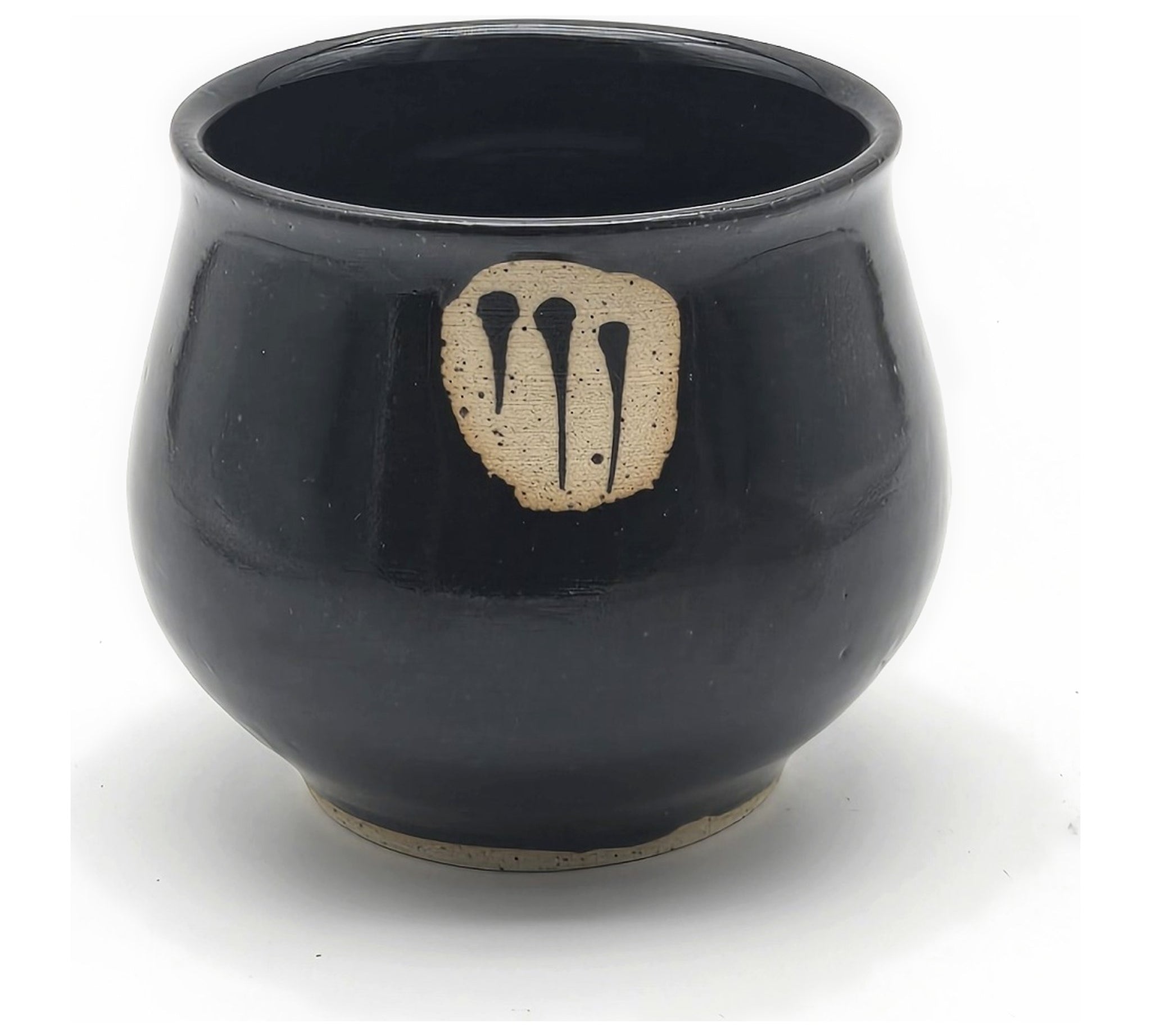 Small Bowl - Black & Beige Collection by Sandi Dunkelman Pottery