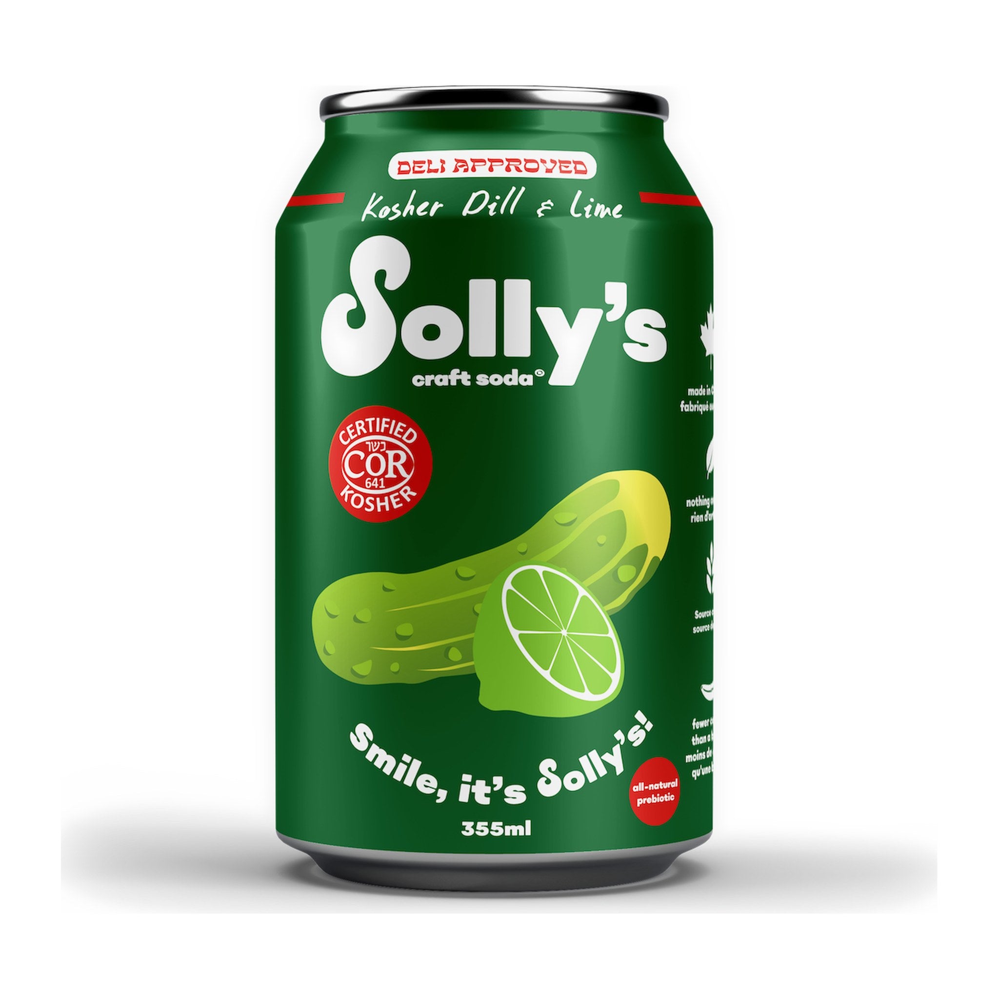 Dill & Lime by Solly's Craft Soda