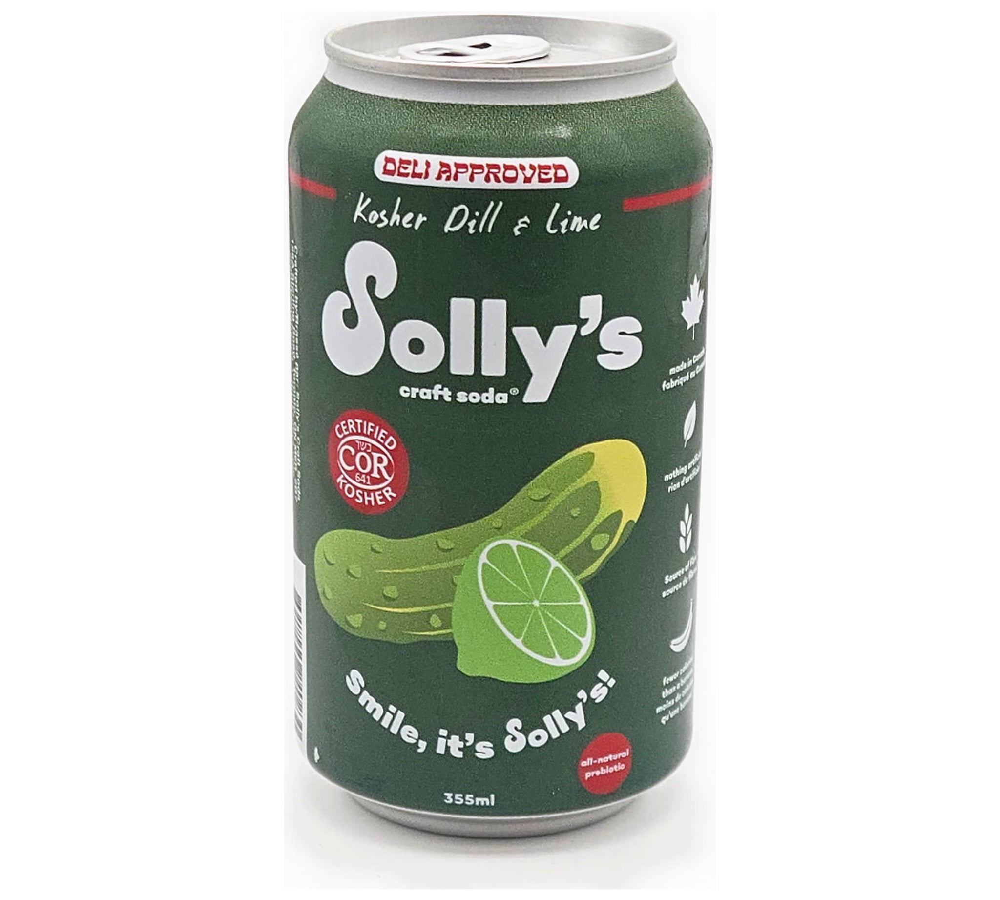 Dill & Lime by Solly's Craft Soda