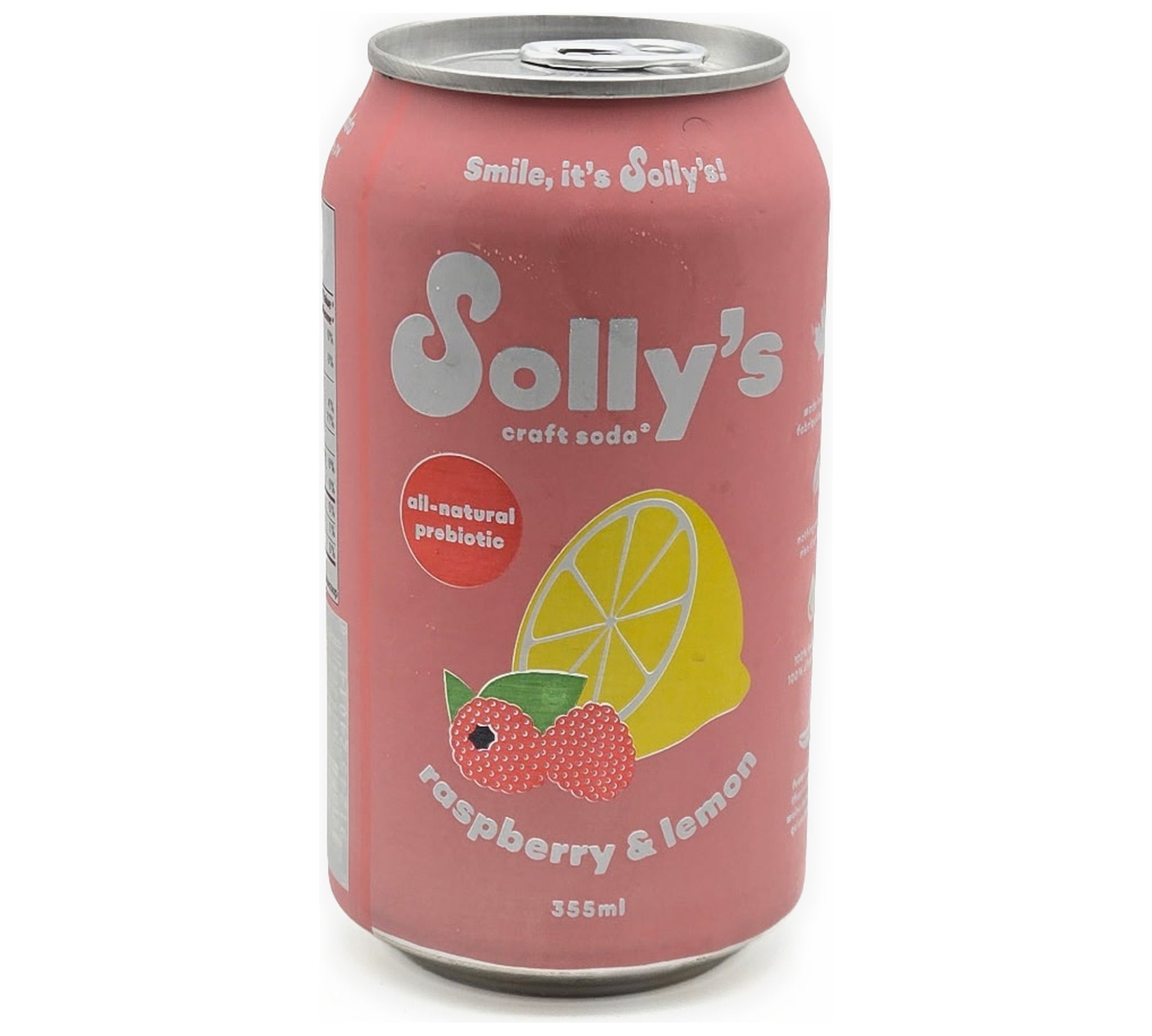 Raspberry Lemon by Solly's Craft Soda