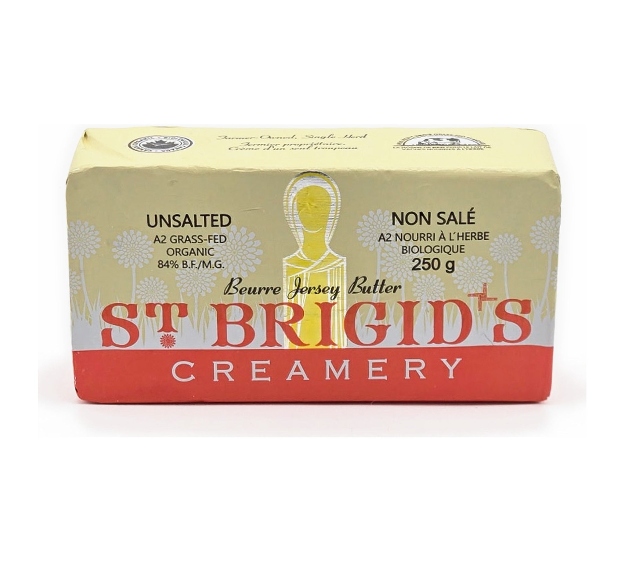 Unsalted Butter by St Brigid's Creamery