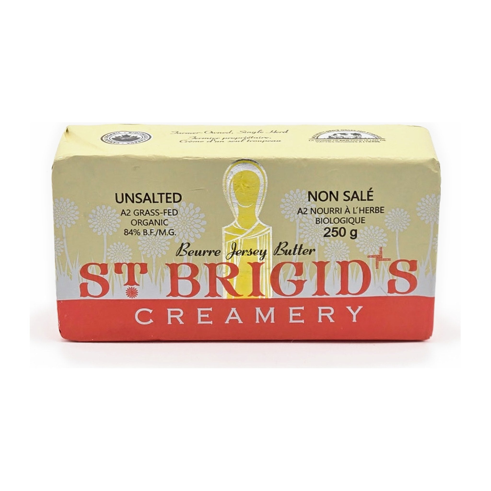 Unsalted Butter by St Brigid's Creamery