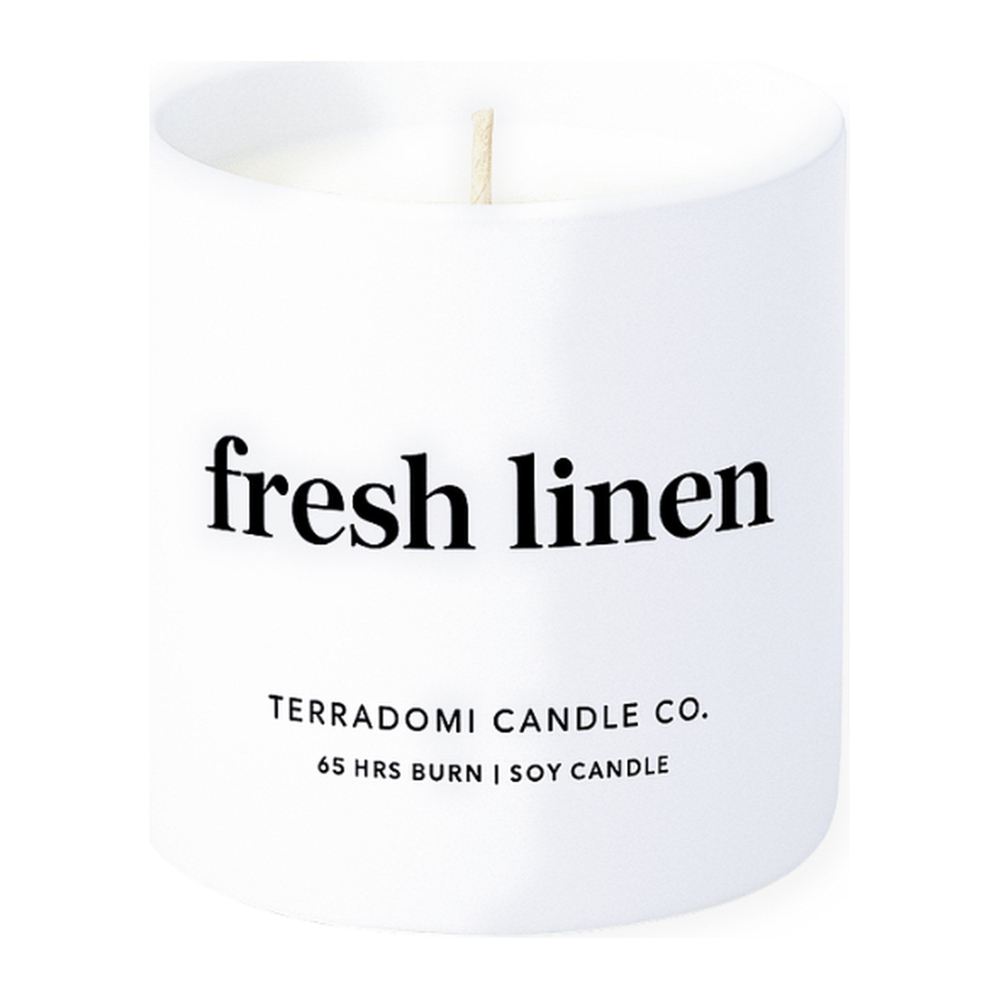 Fresh Linen Candle by Terradomi