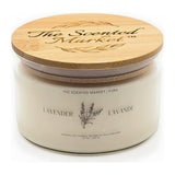 Pure LAVENDER Soy Wax Candle by The Scented Market