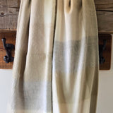 Coastal Check Alpaca Blanket by Pokoloko