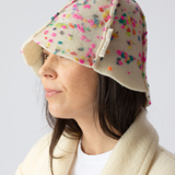 Confetti Wool Sauna Hat