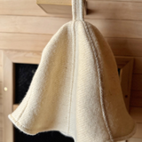Pure Canadian Woven Wool Sauna Hat