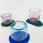 Pebble Wool Coasters (Set of 4)