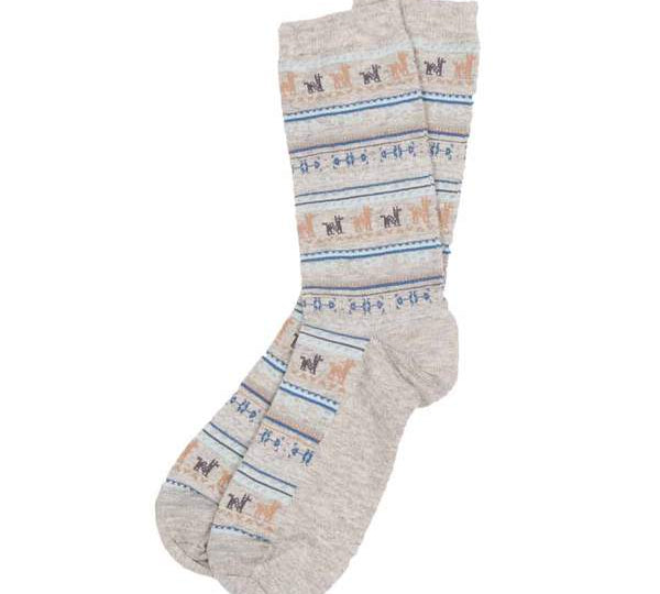 Print Alpaca Socks