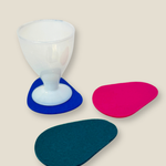 Pebble Wool Coasters (Set of 4)