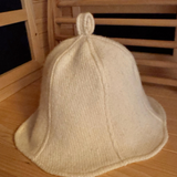 Pure Canadian Woven Wool Sauna Hat