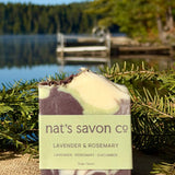 Nat’s Savon Co Lavender & Rosemary bar soap