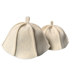Pure Canadian Felted Wool Sauna Hat