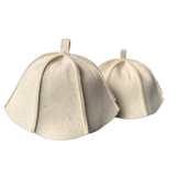 Pure Canadian Felted Wool Sauna Hat
