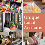 In Autumn unique local artisans: yarn, pottery and handmade goods