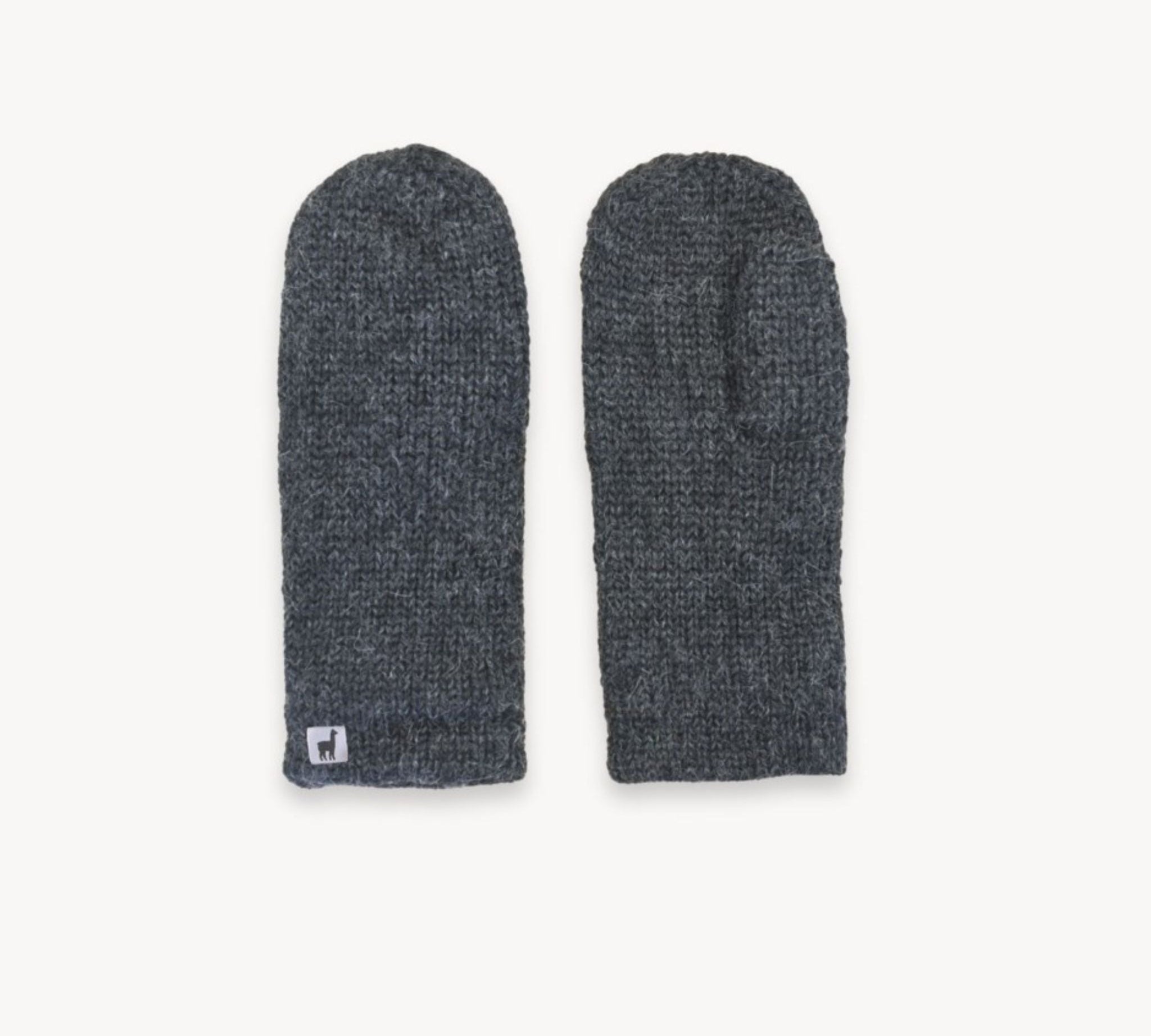 Alpaca Fleece-Lined Mittens