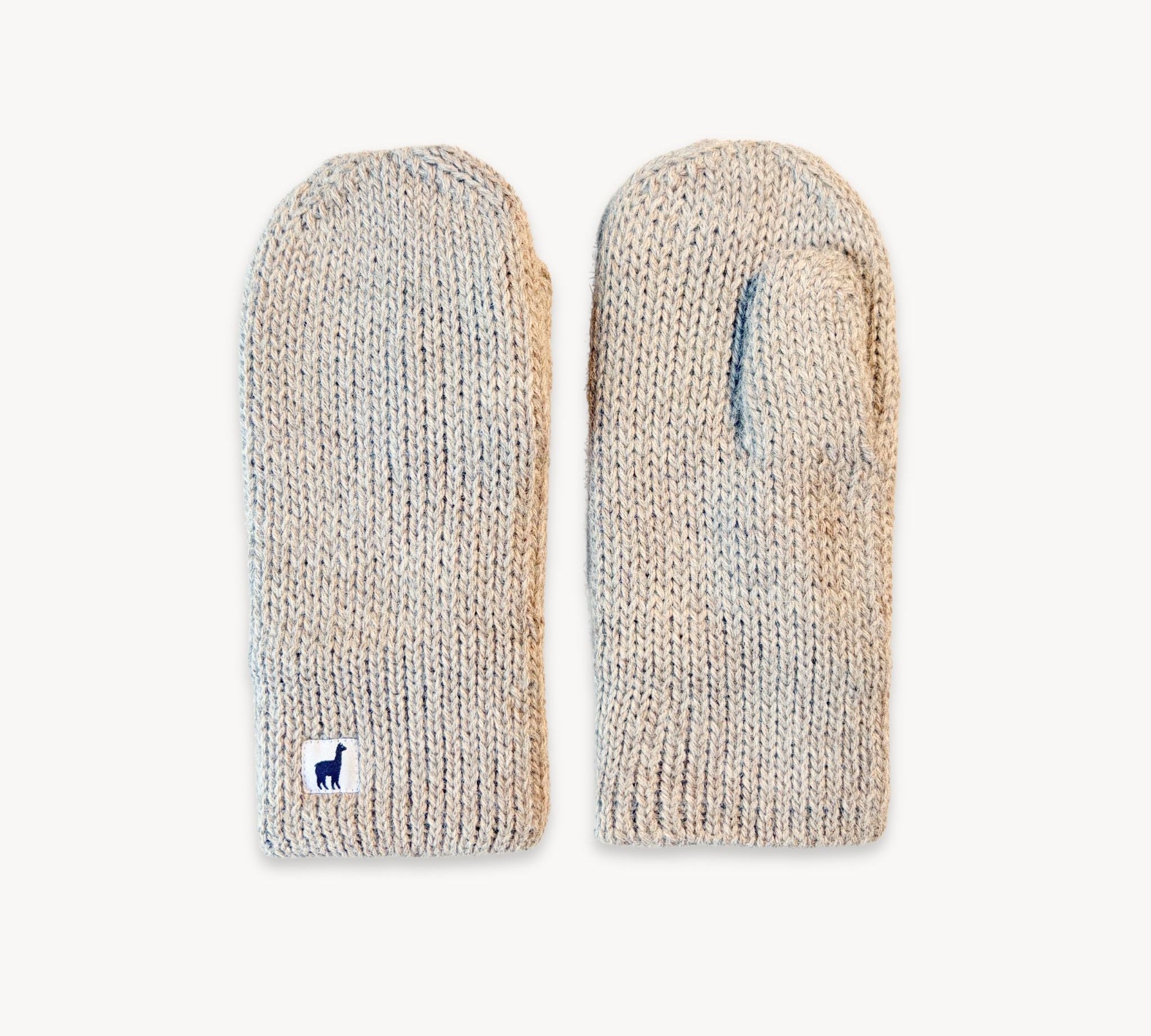 Alpaca Fleece-Lined Mittens