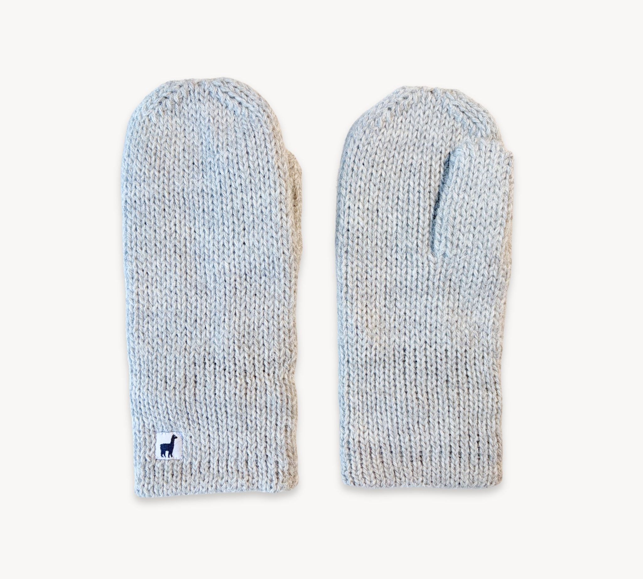 Alpaca Fleece-Lined Mittens