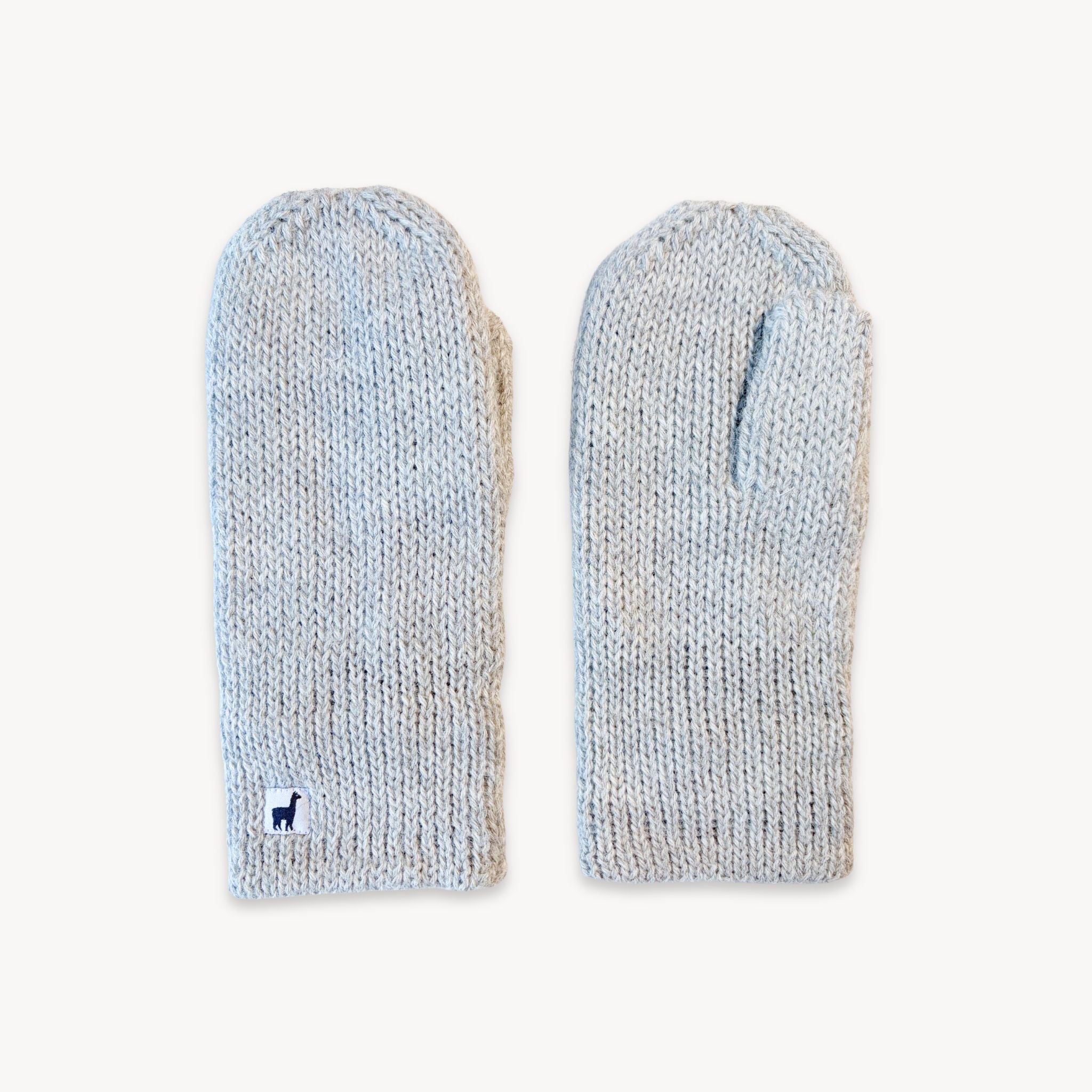 Alpaca Fleece-Lined Mittens