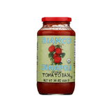 Bianco DiNapoli Organic Tomato Basil Sauce 680 g jar