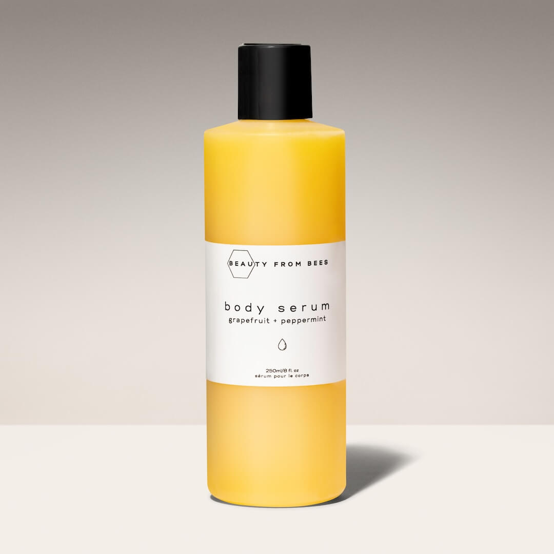 Beauty From Bees Body Serum - Grapefruit + Peppermint, 250ml