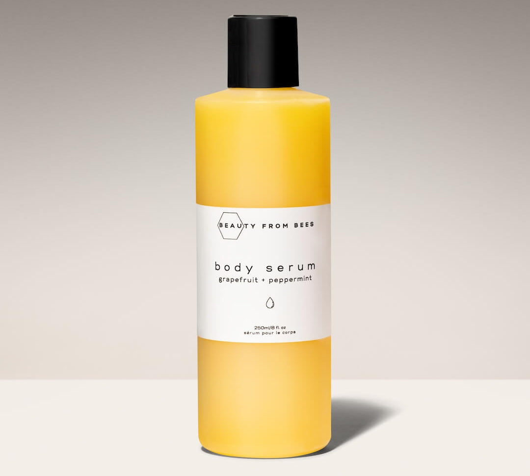 Beauty From Bees Body Serum - Grapefruit + Peppermint, 250ml