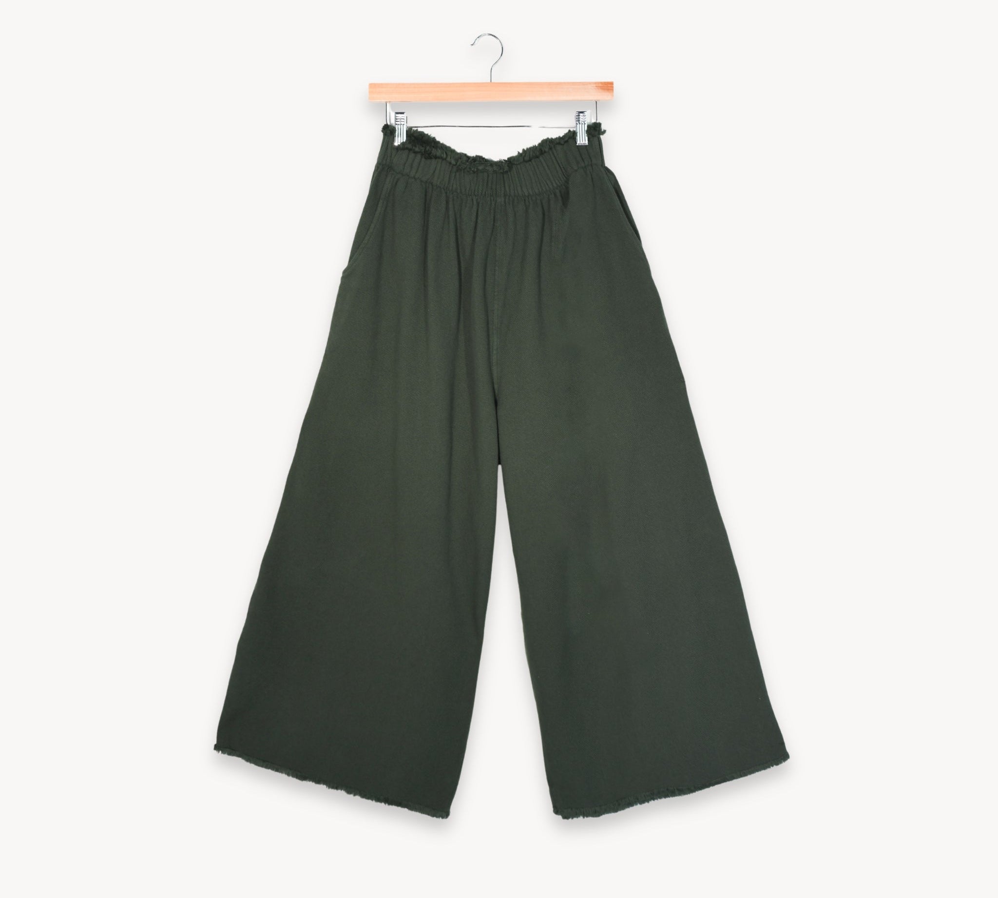 Loft Cotton Palazzo Pants