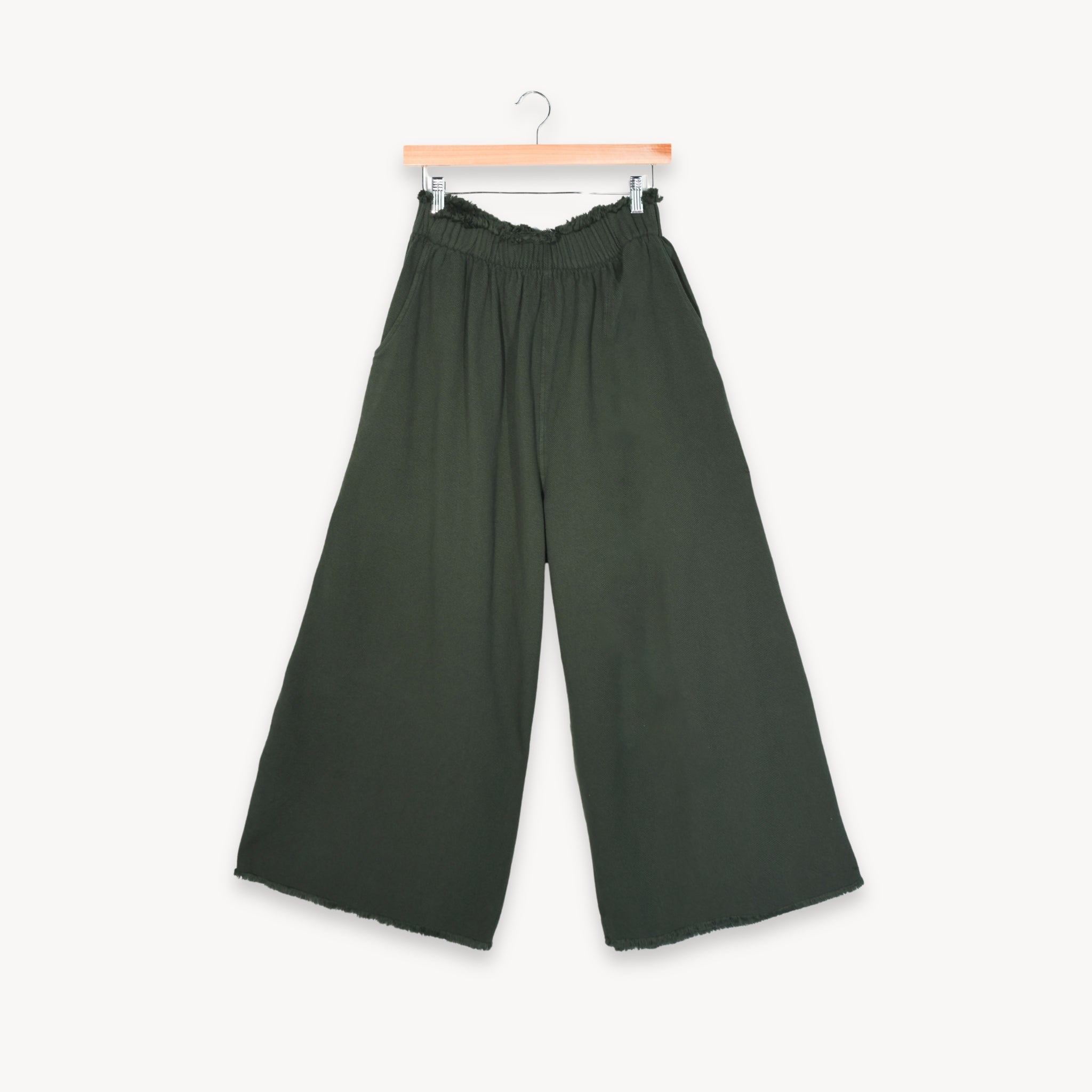 Loft Cotton Palazzo Pants