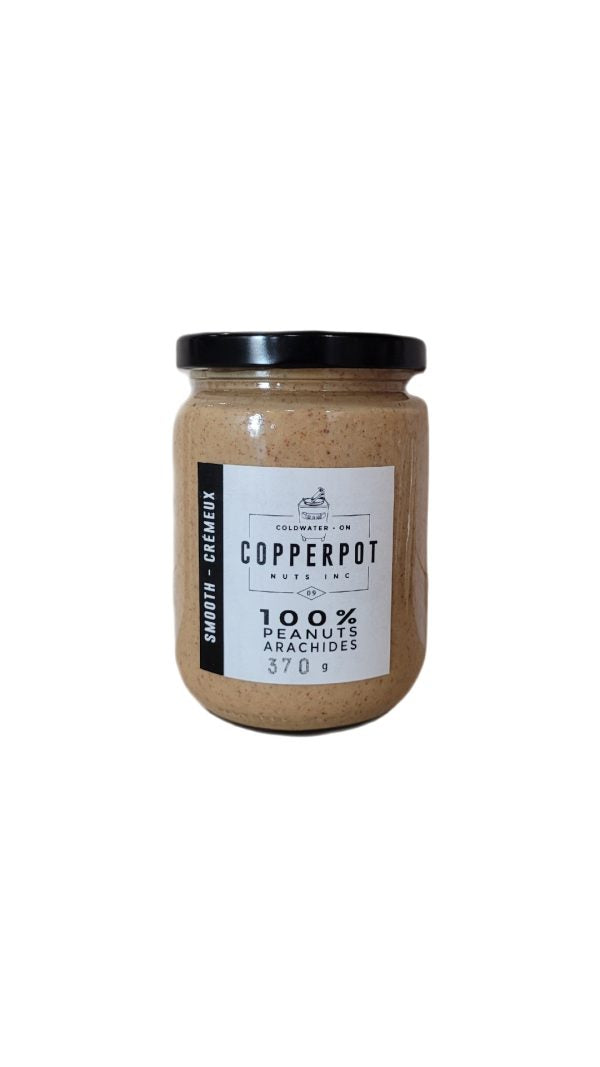 Copperpot Nuts Natural Peanut Butter jar