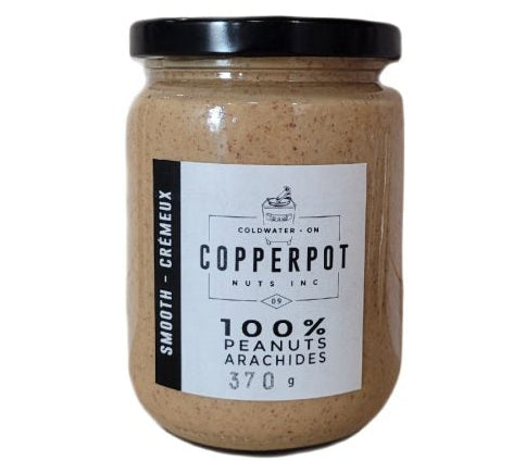 Copperpot Nuts Natural Peanut Butter jar