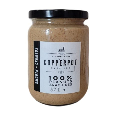 Copperpot Nuts Natural Peanut Butter jar
