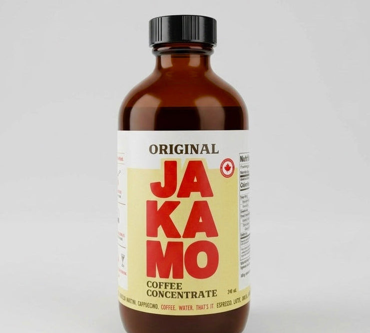 Jakamo coffee concentrate bottle