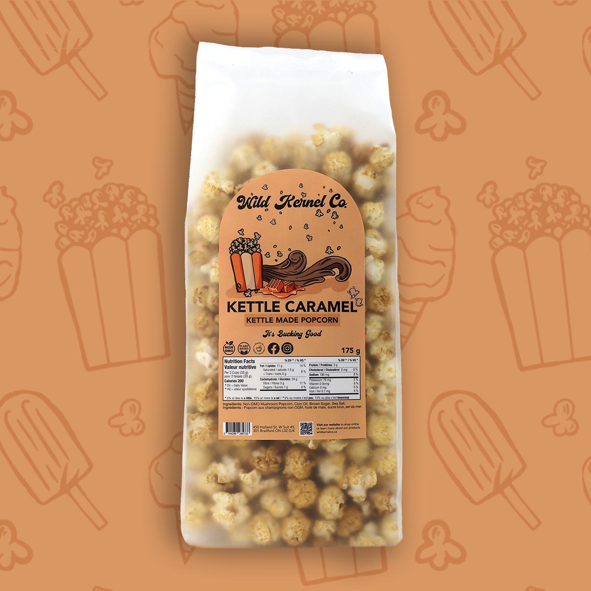 Wild Kernel Kettle Caramel Popcorn