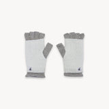 Alpaca Double Layered Fingerless Gloves