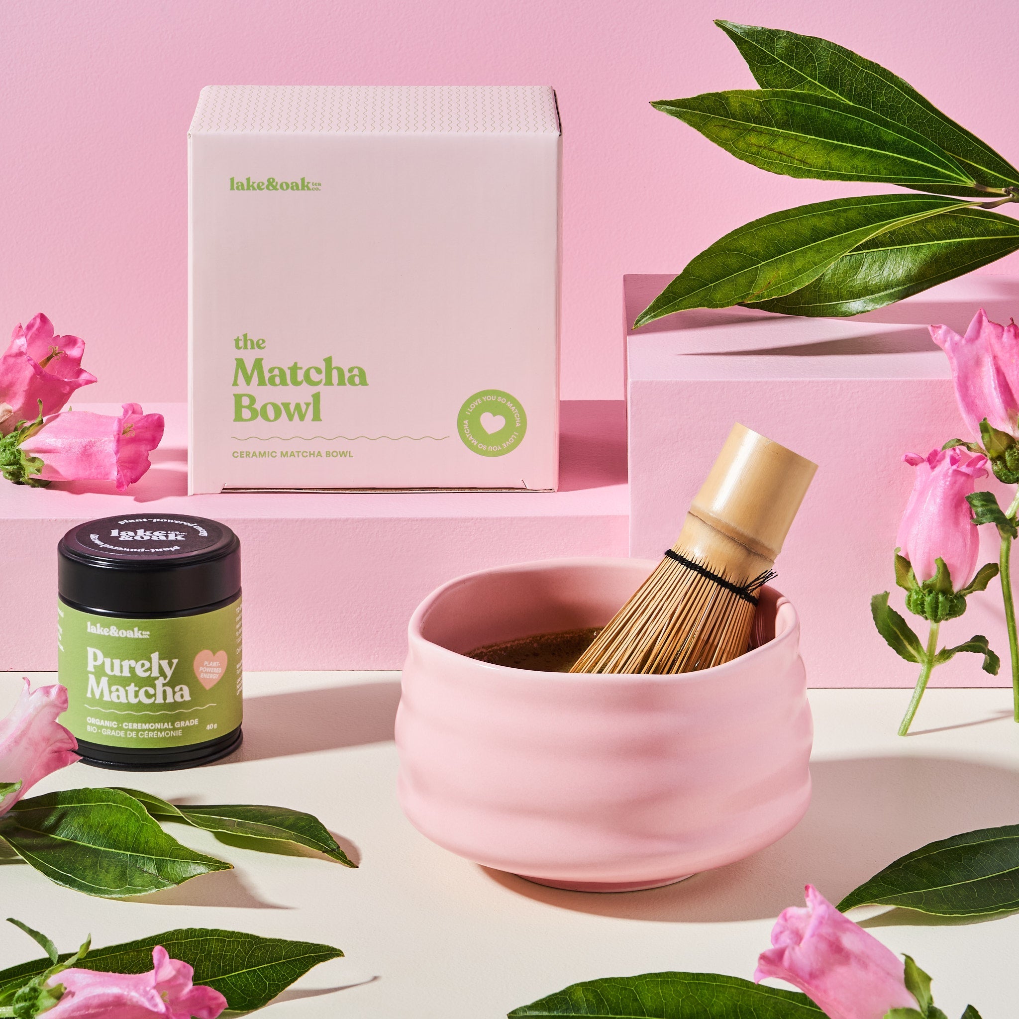 Lake & Oak The Matcha Bowl - Oat Milk with spout