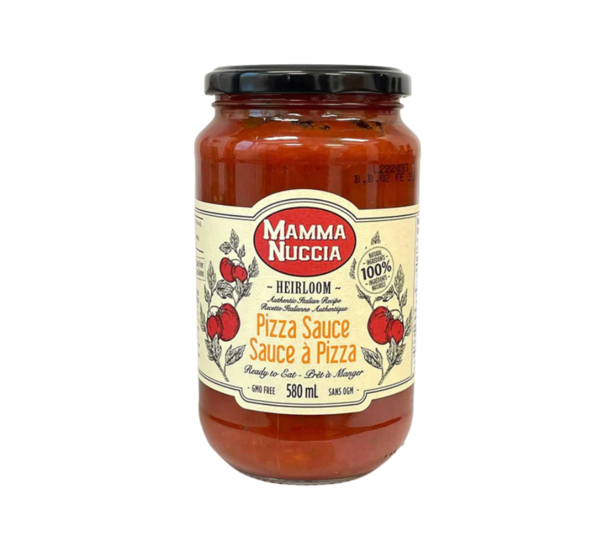 Mamma Nuccia Pizza Sauce (580 mL)