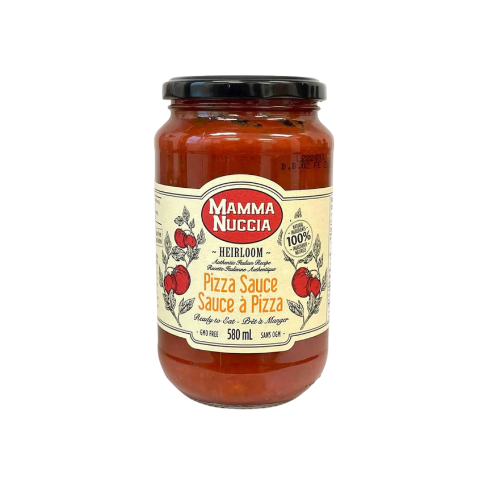 Mamma Nuccia Pizza Sauce (580 mL)