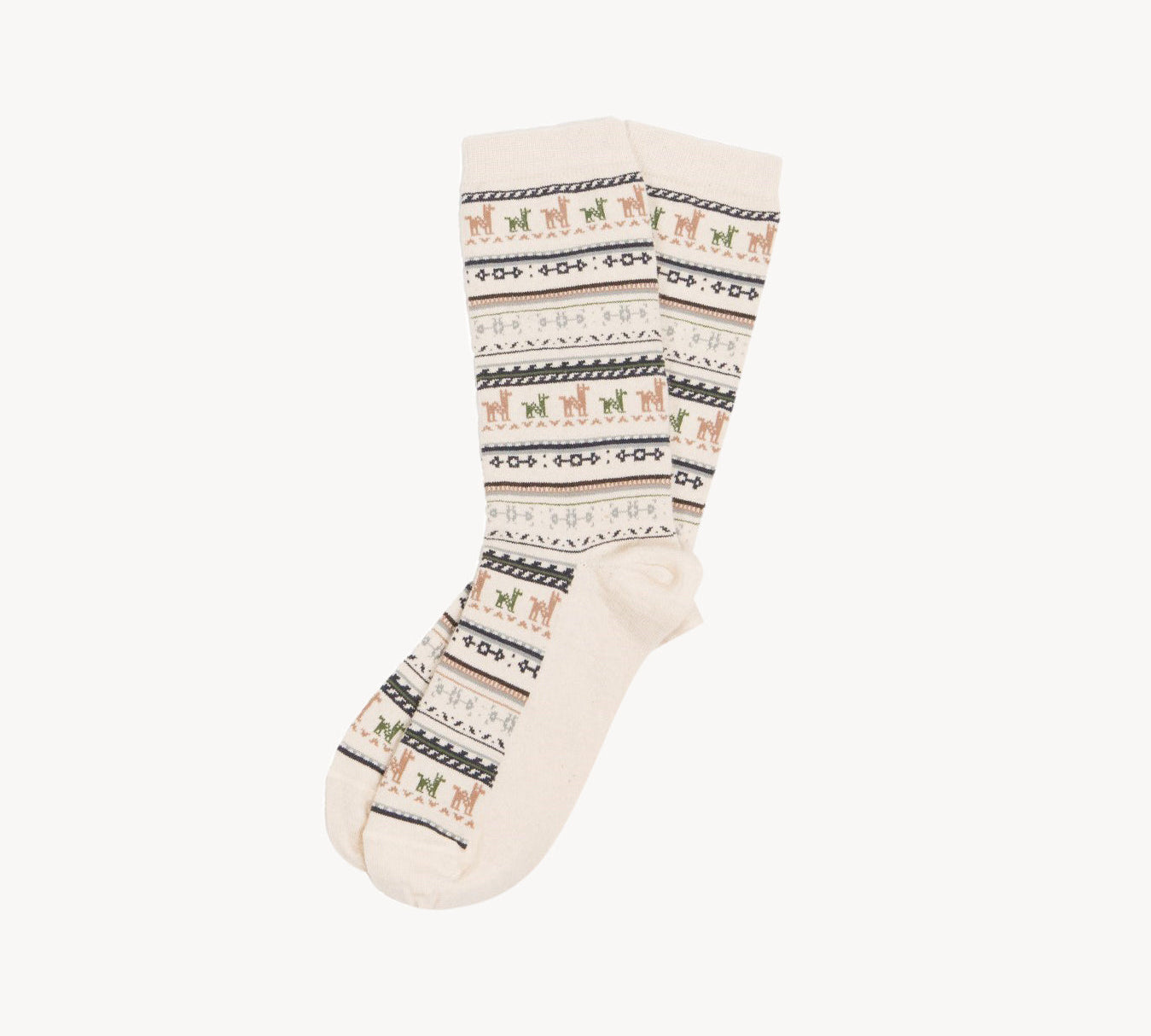Print Alpaca Socks