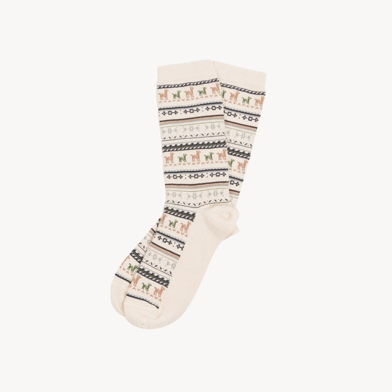 Print Alpaca Socks