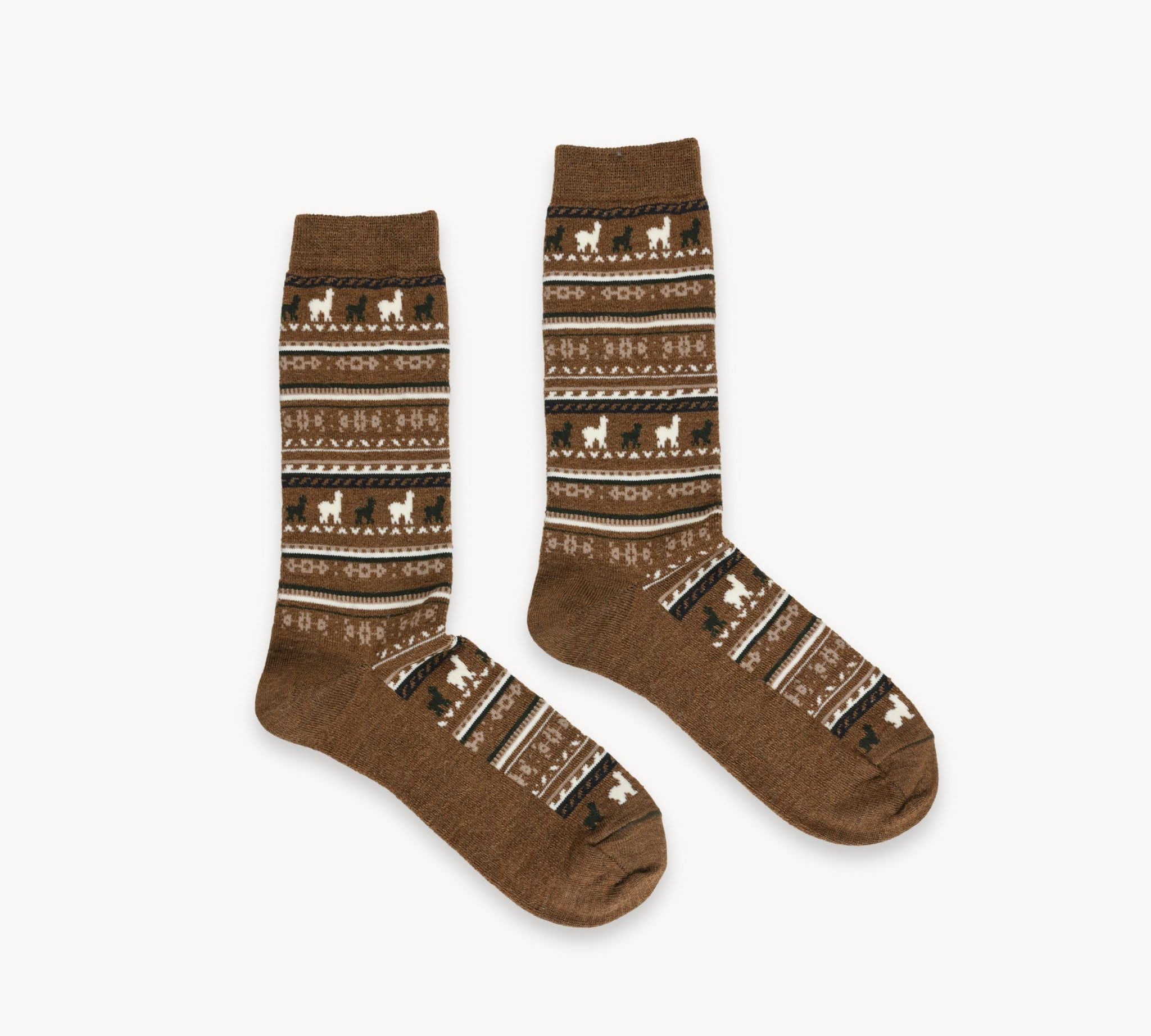 Print Alpaca Socks