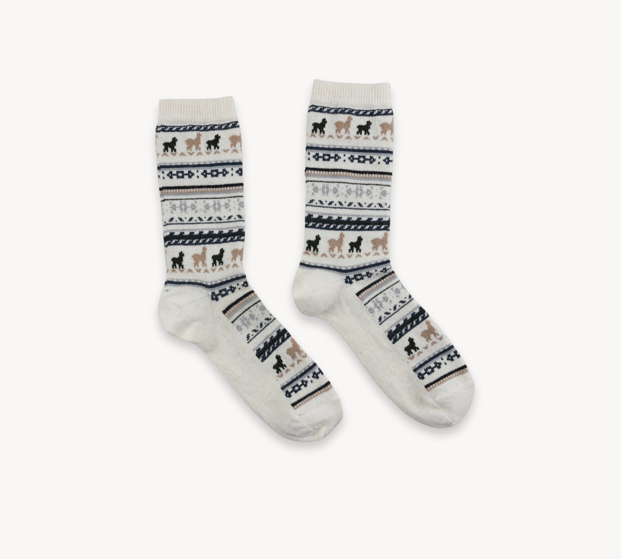 Print Alpaca Kids Socks