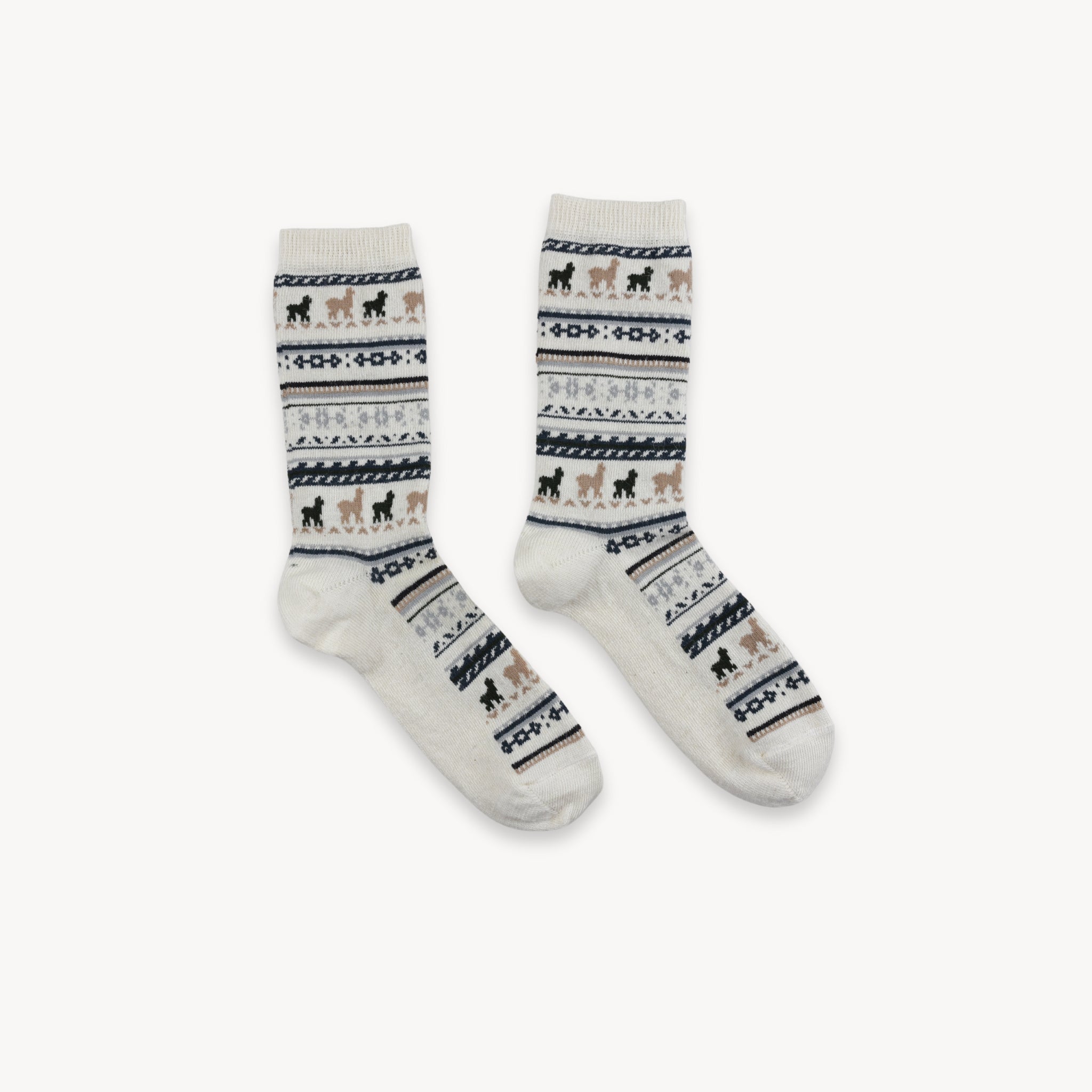 Print Alpaca Kids Socks